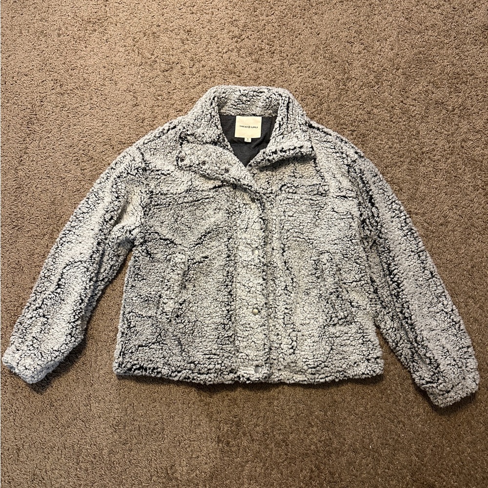 Thread & Supply Women’s Fleece Coat Jacket Small